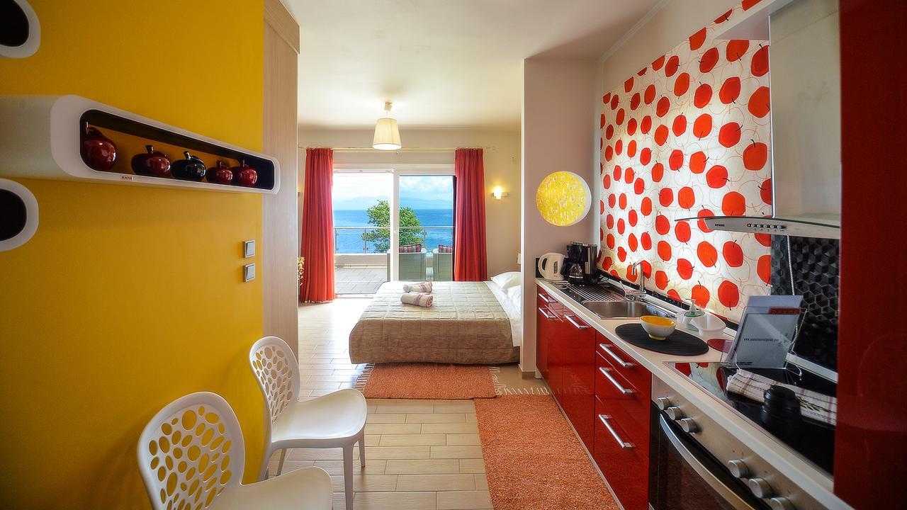 Sea View Suite With Pool Ґайос Екстер'єр фото